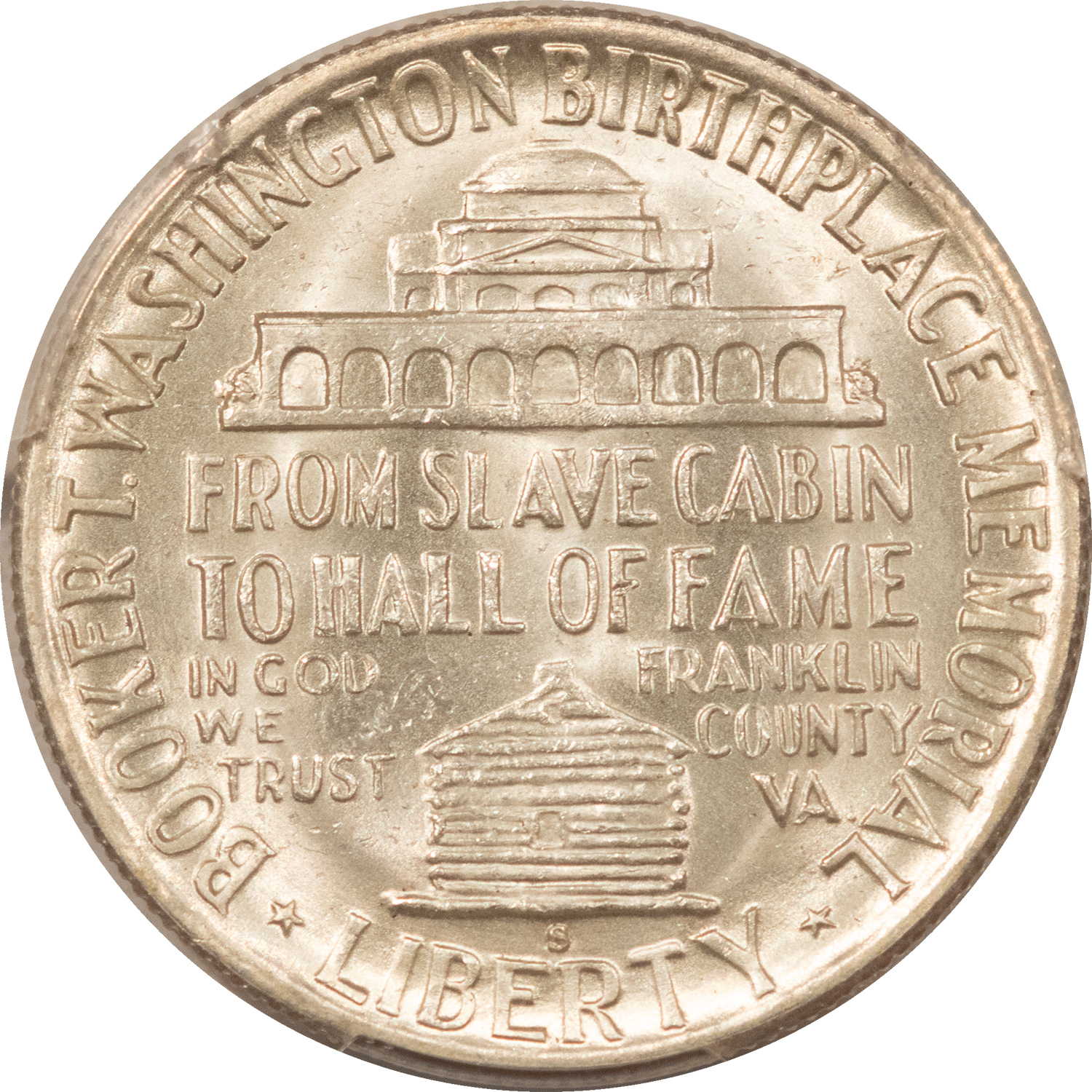 Early Commems 1950-S BOOKER T WASHINGTON COMMEMORATIVE HALF DOLLAR – PCGS MS-65! Early Commems 1950-S BOOKER T WASHINGTON COMMEMORATIVE HALF DOLLAR – PCGS MS-65!