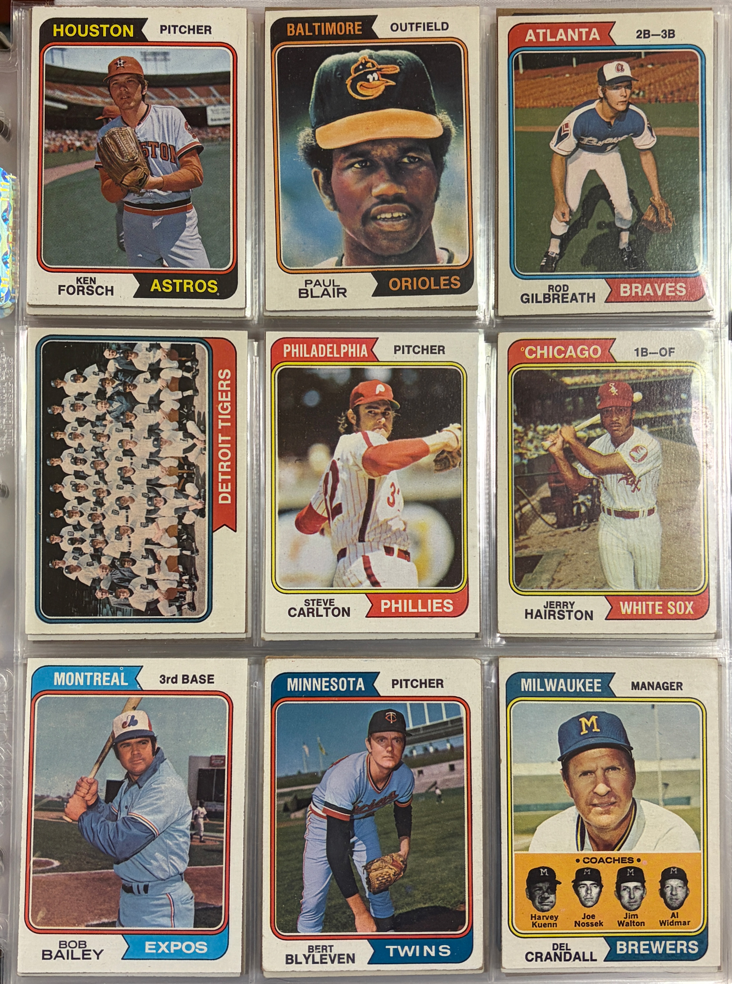 New Store Items 1974 TOPPS 660 CARD BASEBALL COMPLETE SET + 44 PC TRADED SET IN BINDER, 20+ HOFs New Store Items 1974 TOPPS 660 CARD BASEBALL COMPLETE SET + 44 PC TRADED SET IN BINDER, 20+ HOFs