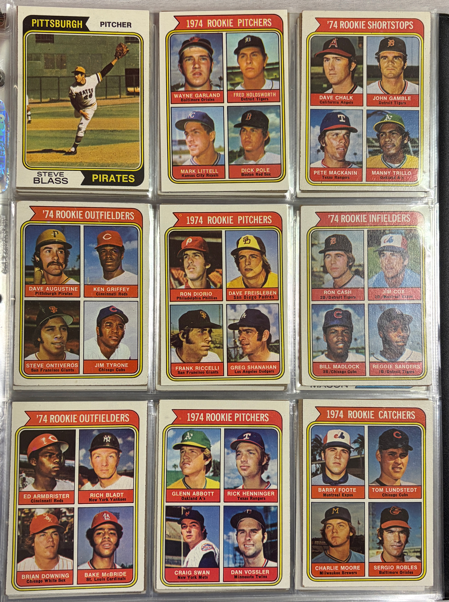 New Store Items 1974 TOPPS 660 CARD BASEBALL COMPLETE SET + 44 PC TRADED SET IN BINDER, 20+ HOFs New Store Items 1974 TOPPS 660 CARD BASEBALL COMPLETE SET + 44 PC TRADED SET IN BINDER, 20+ HOFs