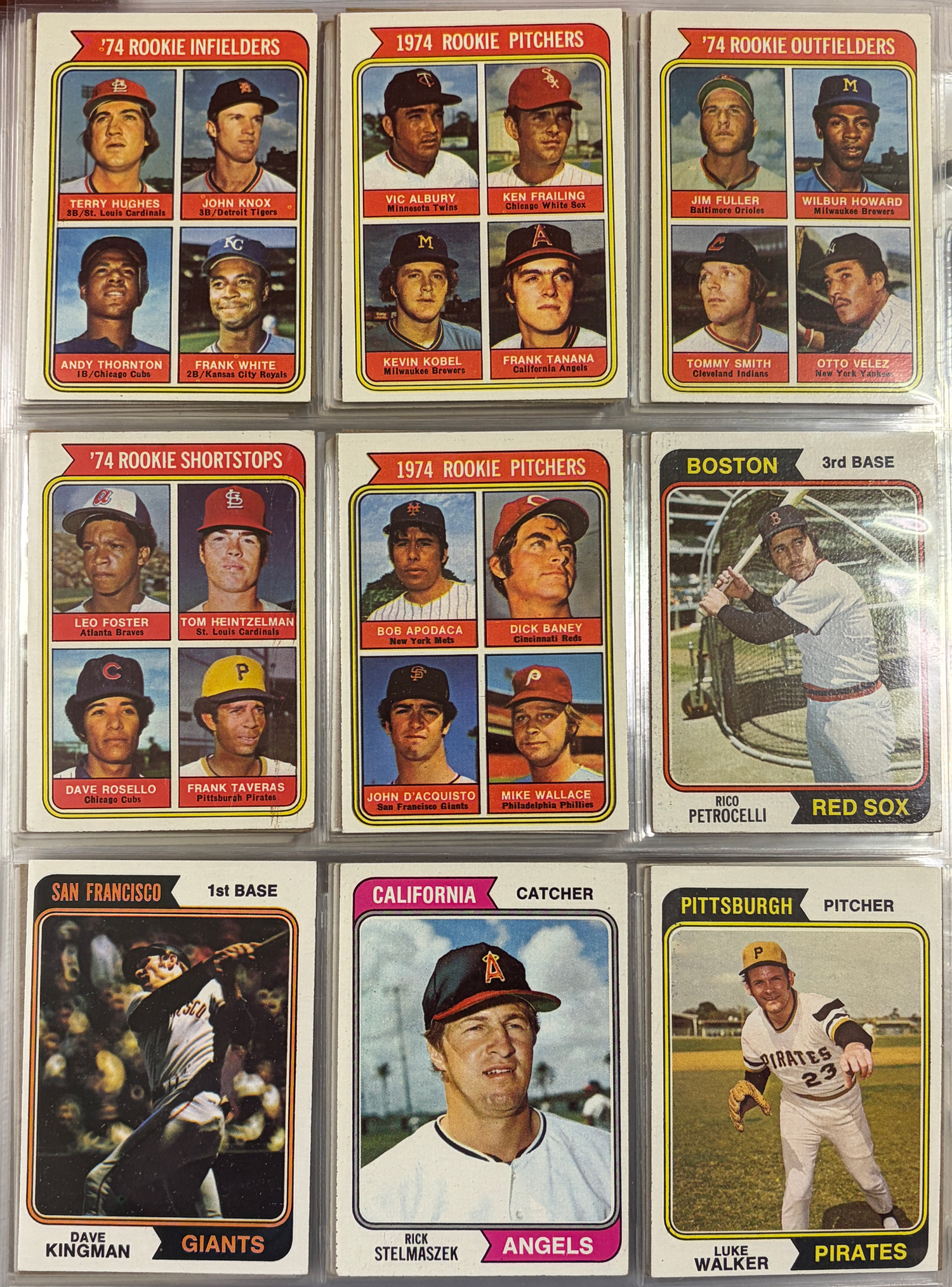 New Store Items 1974 TOPPS 660 CARD BASEBALL COMPLETE SET + 44 PC TRADED SET IN BINDER, 20+ HOFs New Store Items 1974 TOPPS 660 CARD BASEBALL COMPLETE SET + 44 PC TRADED SET IN BINDER, 20+ HOFs