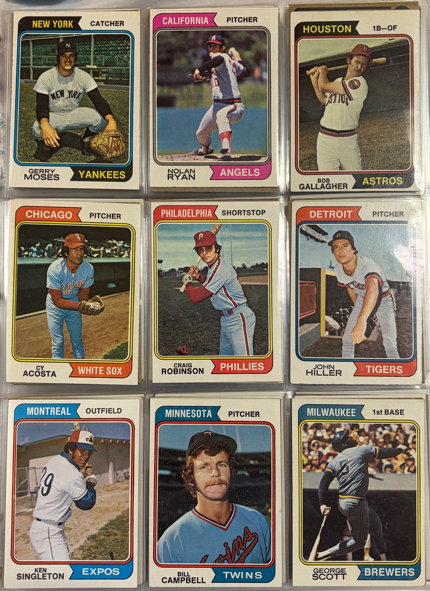 New Store Items 1974 TOPPS 660 CARD BASEBALL COMPLETE SET + 44 PC TRADED SET IN BINDER, 20+ HOFs New Store Items 1974 TOPPS 660 CARD BASEBALL COMPLETE SET + 44 PC TRADED SET IN BINDER, 20+ HOFs