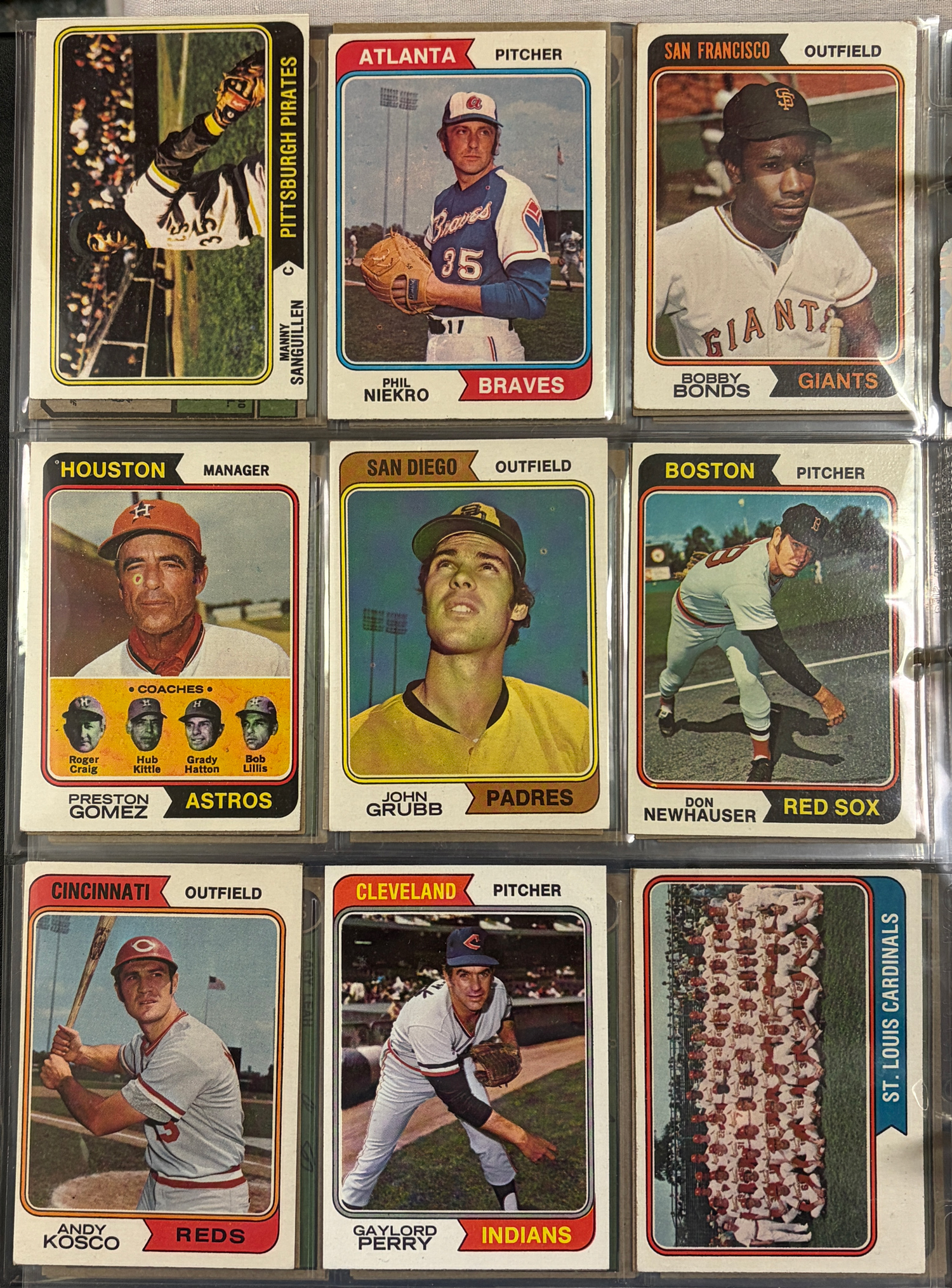 New Store Items 1974 TOPPS 660 CARD BASEBALL COMPLETE SET + 44 PC TRADED SET IN BINDER, 20+ HOFs New Store Items 1974 TOPPS 660 CARD BASEBALL COMPLETE SET + 44 PC TRADED SET IN BINDER, 20+ HOFs