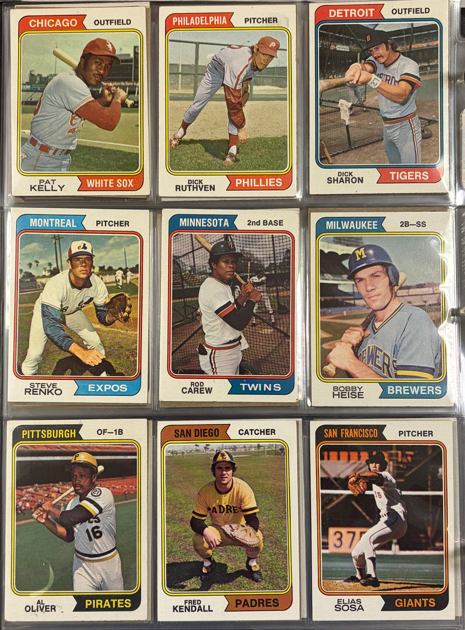New Store Items 1974 TOPPS 660 CARD BASEBALL COMPLETE SET + 44 PC TRADED SET IN BINDER, 20+ HOFs New Store Items 1974 TOPPS 660 CARD BASEBALL COMPLETE SET + 44 PC TRADED SET IN BINDER, 20+ HOFs