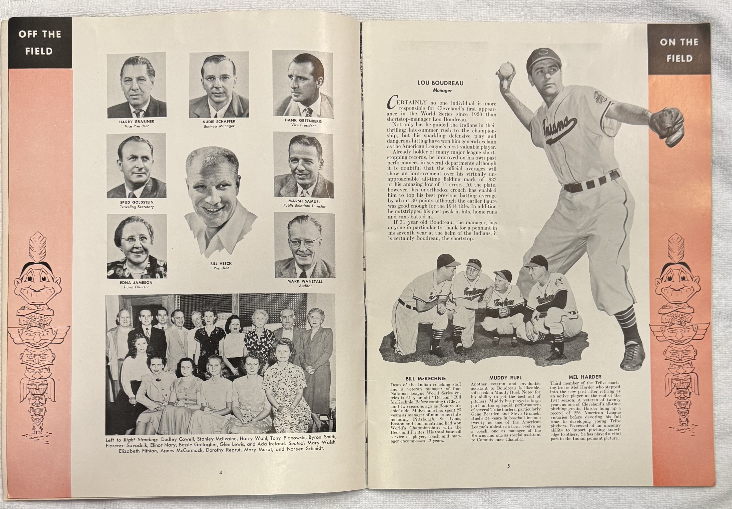 Miscellaneous 1948 CLEVELAND INDIANS-BOSTON BRAVES WORLD SERIES PROGRAM-COMPLETE & EXCELLENT! Miscellaneous 1948 CLEVELAND INDIANS-BOSTON BRAVES WORLD SERIES PROGRAM-COMPLETE & EXCELLENT!