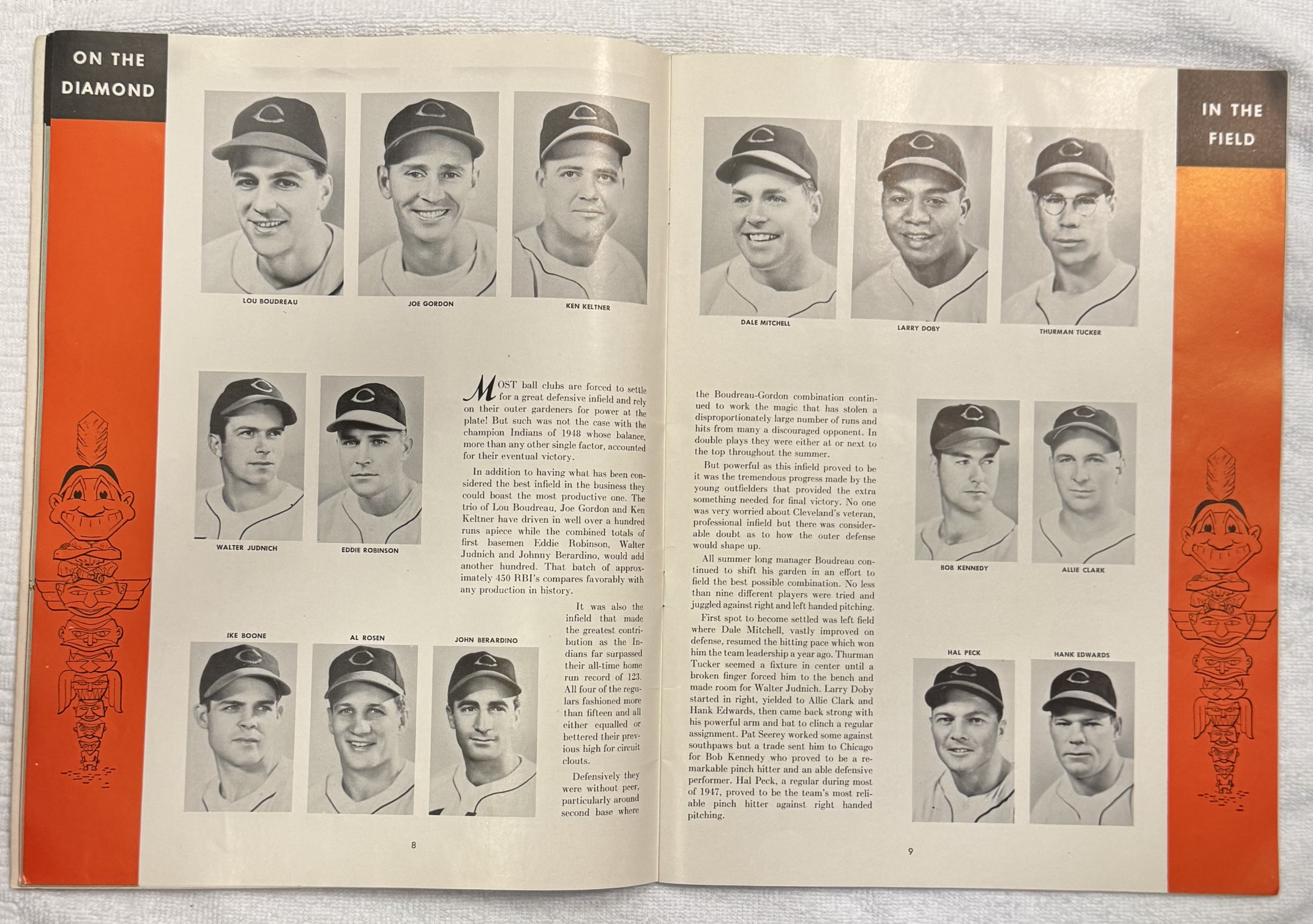Miscellaneous 1948 CLEVELAND INDIANS-BOSTON BRAVES WORLD SERIES PROGRAM-COMPLETE & EXCELLENT! Miscellaneous 1948 CLEVELAND INDIANS-BOSTON BRAVES WORLD SERIES PROGRAM-COMPLETE & EXCELLENT!