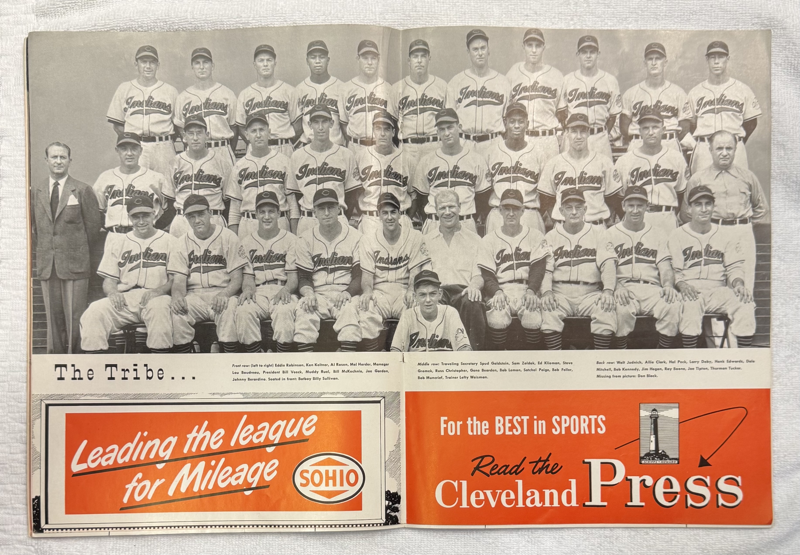 Miscellaneous 1948 CLEVELAND INDIANS-BOSTON BRAVES WORLD SERIES PROGRAM-COMPLETE & EXCELLENT! Miscellaneous 1948 CLEVELAND INDIANS-BOSTON BRAVES WORLD SERIES PROGRAM-COMPLETE & EXCELLENT!