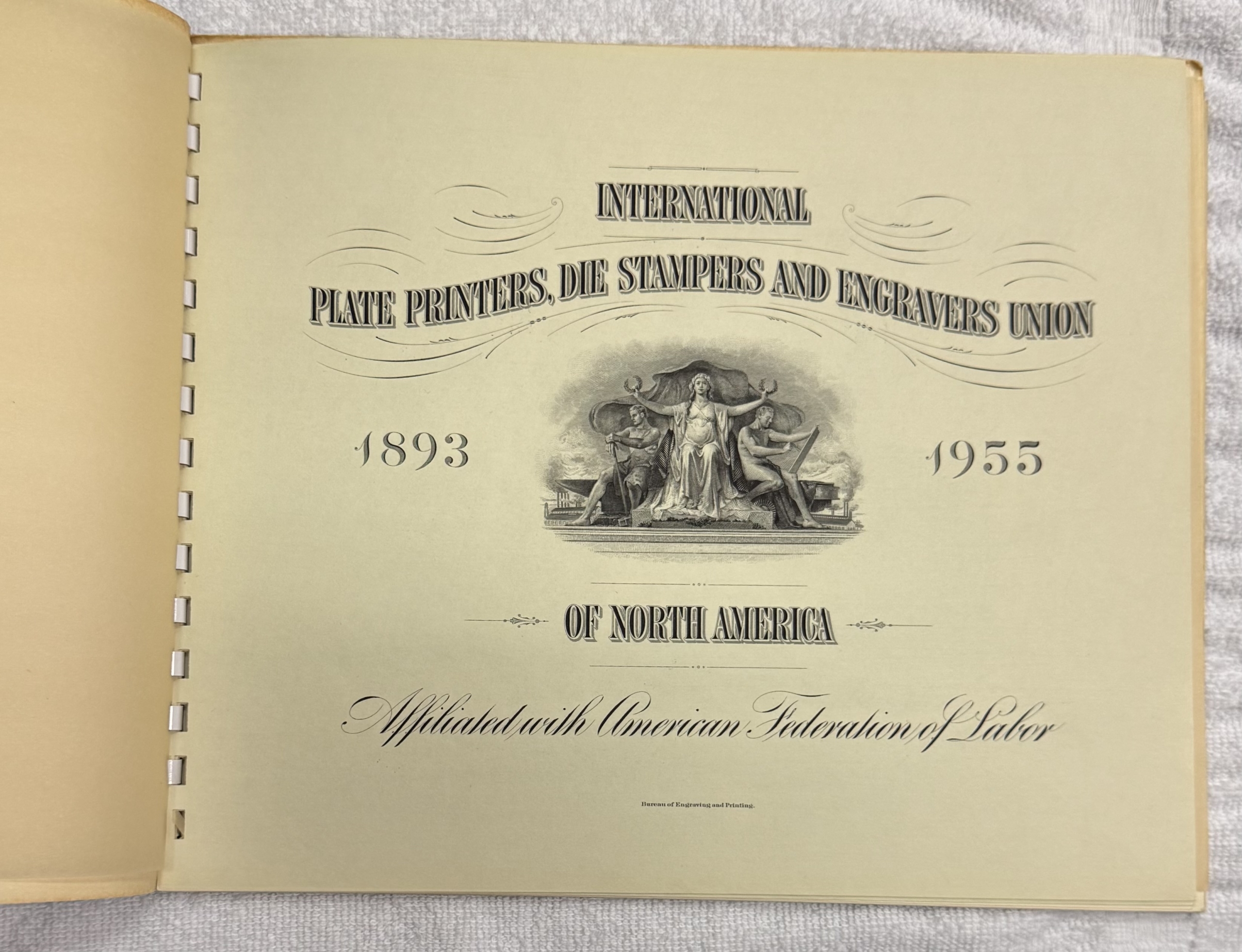 Miscellaneous LOT OF 1940-50s BUREAU ENGRAVING PRINTING BANQUET PROGRAMS+BEP SOUVENIR CARDS! Miscellaneous LOT OF 1940-50s BUREAU ENGRAVING PRINTING BANQUET PROGRAMS+BEP SOUVENIR CARDS!