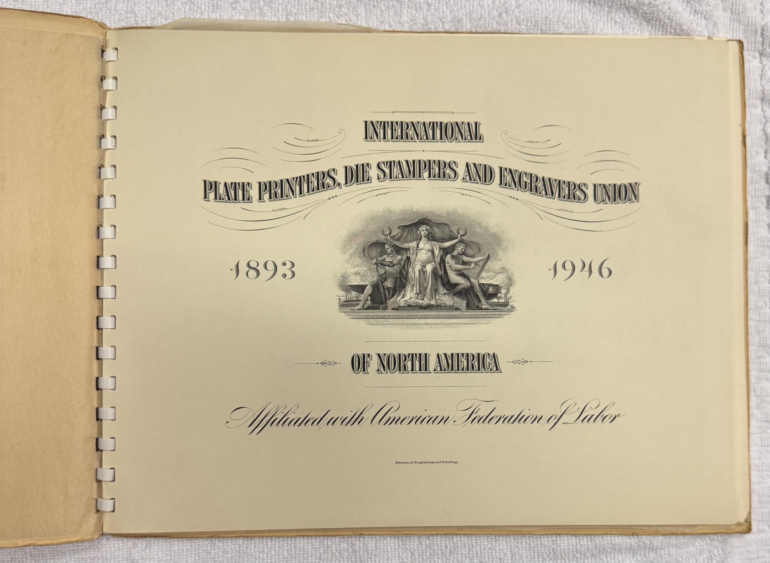 Miscellaneous LOT OF 1940-50s BUREAU ENGRAVING PRINTING BANQUET PROGRAMS+BEP SOUVENIR CARDS! Miscellaneous LOT OF 1940-50s BUREAU ENGRAVING PRINTING BANQUET PROGRAMS+BEP SOUVENIR CARDS!