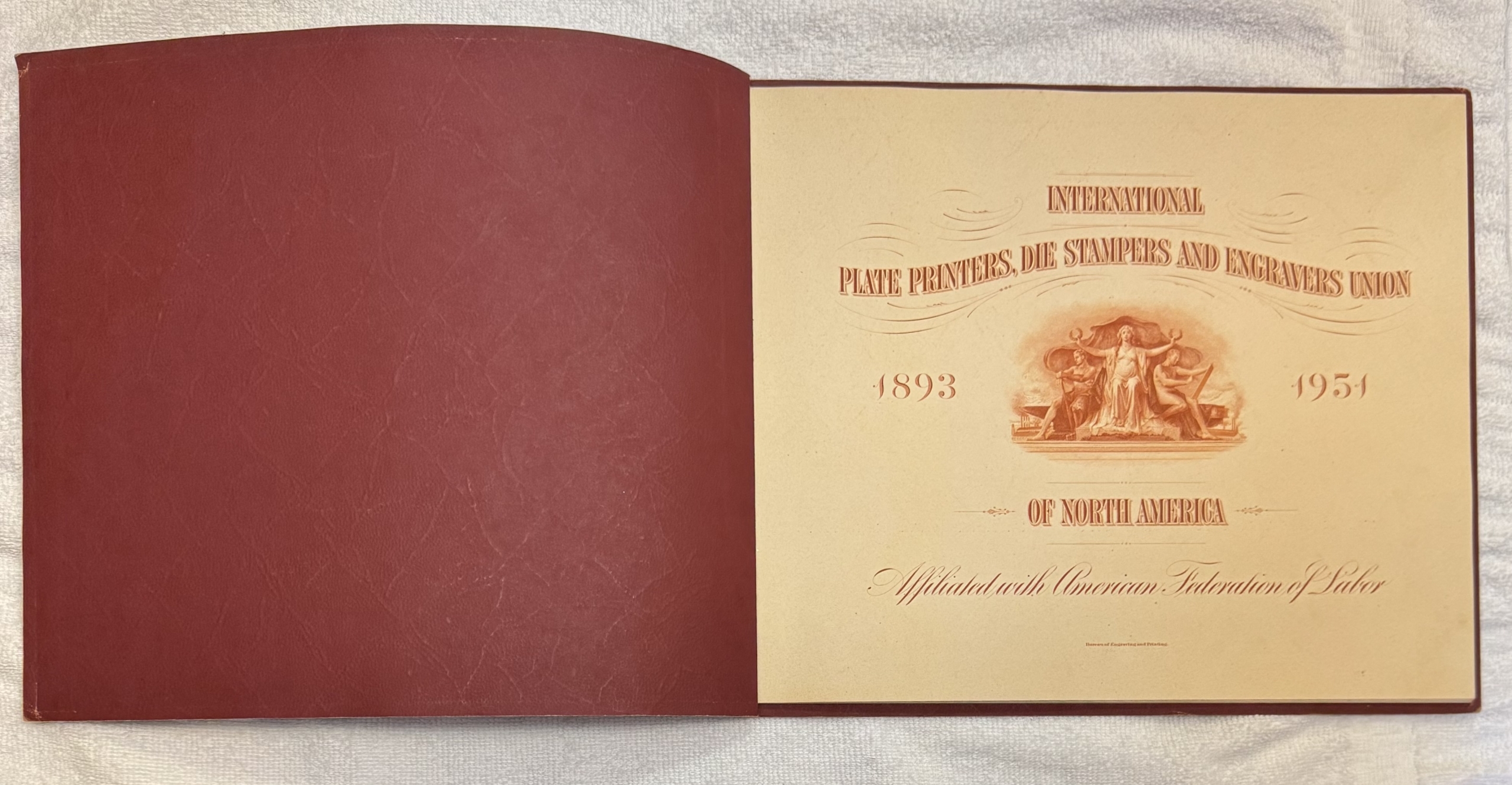 Miscellaneous 1951 PLATE PRINTERS, DIE STAMPERS & ENGRAVERS ANNUAL CONVENTION PROGRAM-GORGEOUS Miscellaneous 1951 PLATE PRINTERS, DIE STAMPERS & ENGRAVERS ANNUAL CONVENTION PROGRAM-GORGEOUS
